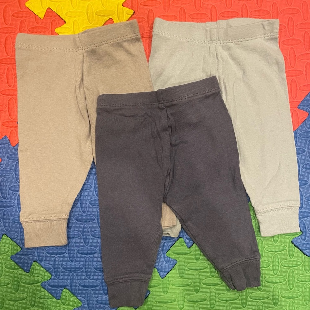 Cloud Island Kids Leggings - Grey, Grey-Blue, Light Blue